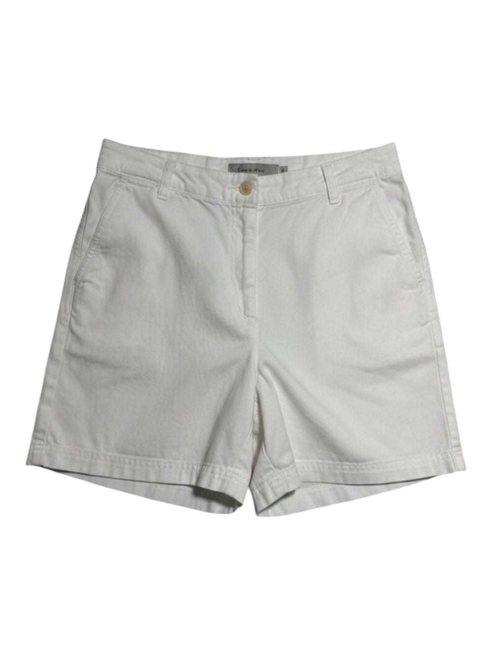 Vintage Lauren Ralph Lauren High Waisted White Sailor Shorts Size 8